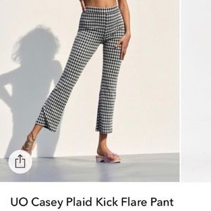 UO Gingham Stretchy Pants